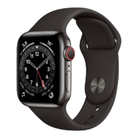 Acero Inoxidable 44 mm GPS + Cellular Grafito/Negra