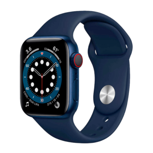 Apple Watch Series 6 Acero Inoxidable 40 mm GPS + Cellular Azul / Azul Marino