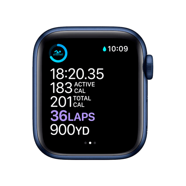 Apple Watch Series 6 Acero Inoxidable 40 mm GPS + Cellular Azul / Azul Marino