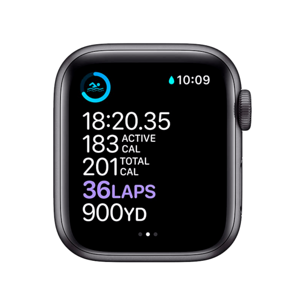 Apple Watch Series 6 Aluminio 40 mm GPS + Cellular Gris Espacial/Negra