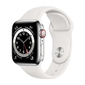 Apple Watch Series 6 Aluminio 40 mm GPS + Cellular Plata/Blanca