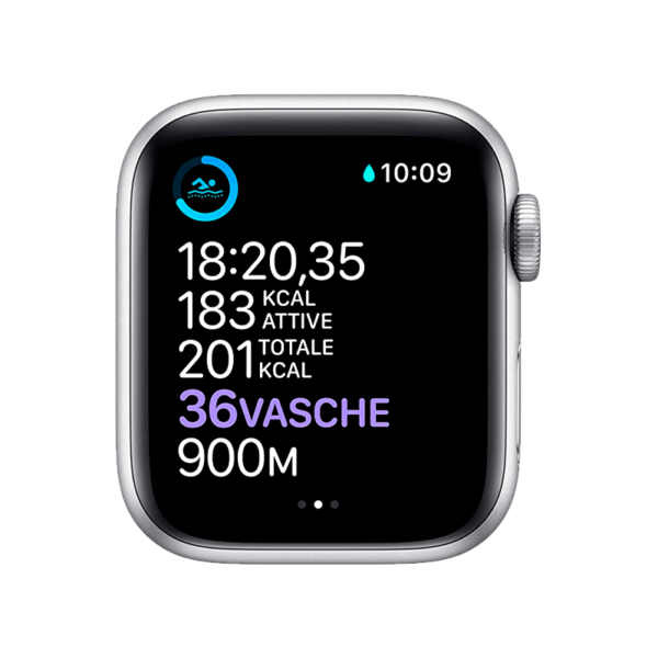 Apple Watch Series 6 Aluminio 44 mm GPS + Cellular Plata/Blanca