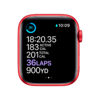 Apple Watch Series 6 Aluminio 40 mm GPS + Cellular Red/Rojo