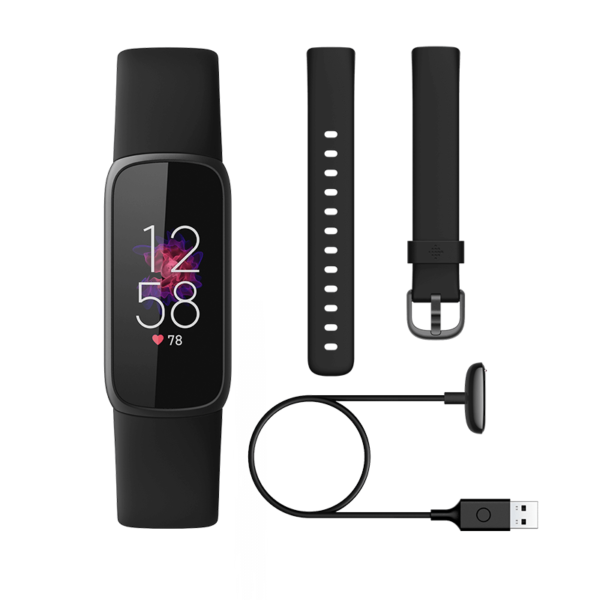 Fitbit Luxe Acero inoxidable Negro Grafito / Negro