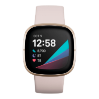 Fitbit Sense Acero inoxidable Dorado / Blanco Marfil