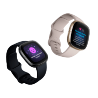 Fitbit Sense Acero inoxidable Dorado / Blanco Marfil