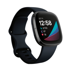 Fitbit Sense Acero Inoxidable Negro Grafito / Negro Carbón