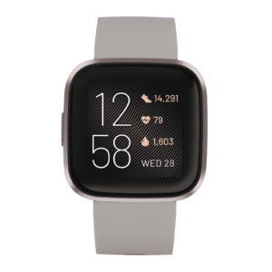 Fitbit Versa 2 Aluminio Gris Biebla / Gris Piedra