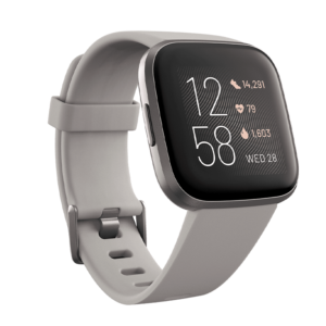 Fitbit Versa 2 Aluminio Gris Biebla / Gris Piedra