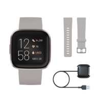 Fitbit Versa 2 Aluminio Gris Biebla / Gris Piedra