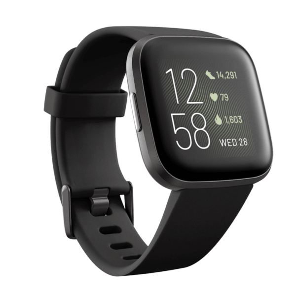 Fitbit Versa 2 Aluminio Gris Niebla / Negro