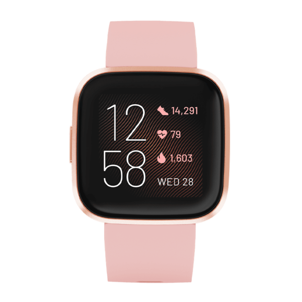 Fitbit Versa 2 Aluminio Rosa Cobrizo / Rosa