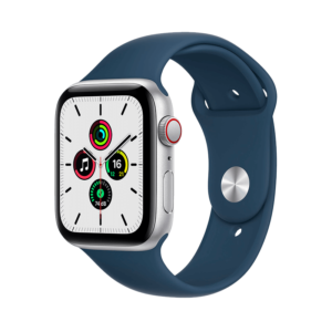 Apple Watch SE Aluminio 44 mm GPS + Plata / Loop Blue