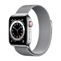 Apple Watch Series 6 Acero Inoxidable 40 mm GPS + Cellular Plata / Milaneses Loop Plata