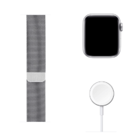 Apple Watch Series 6 Acero Inoxidable 40 mm GPS + Cellular Plata / Milaneses Loop Plata