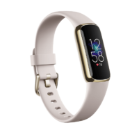 Fitbit Luxe Acero inoxidable Dorado / Blanco