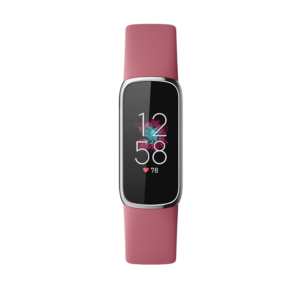 Fitbit Luxe Acero inoxidable Platino / Rosa Orquidea