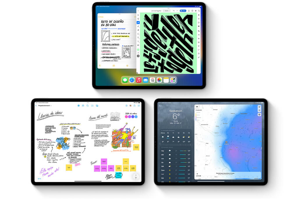 La versatilidad del nuevo iPadOS 16
